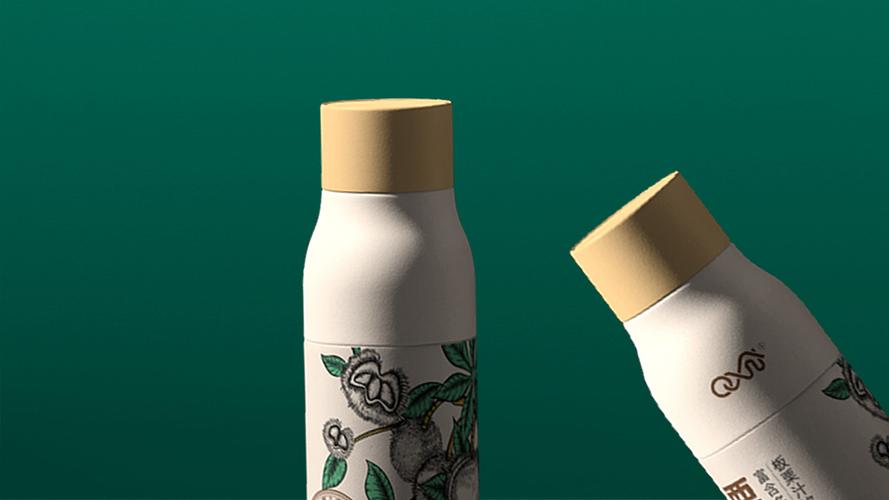 秦岭小屋栗之盛板栗汁包装设计